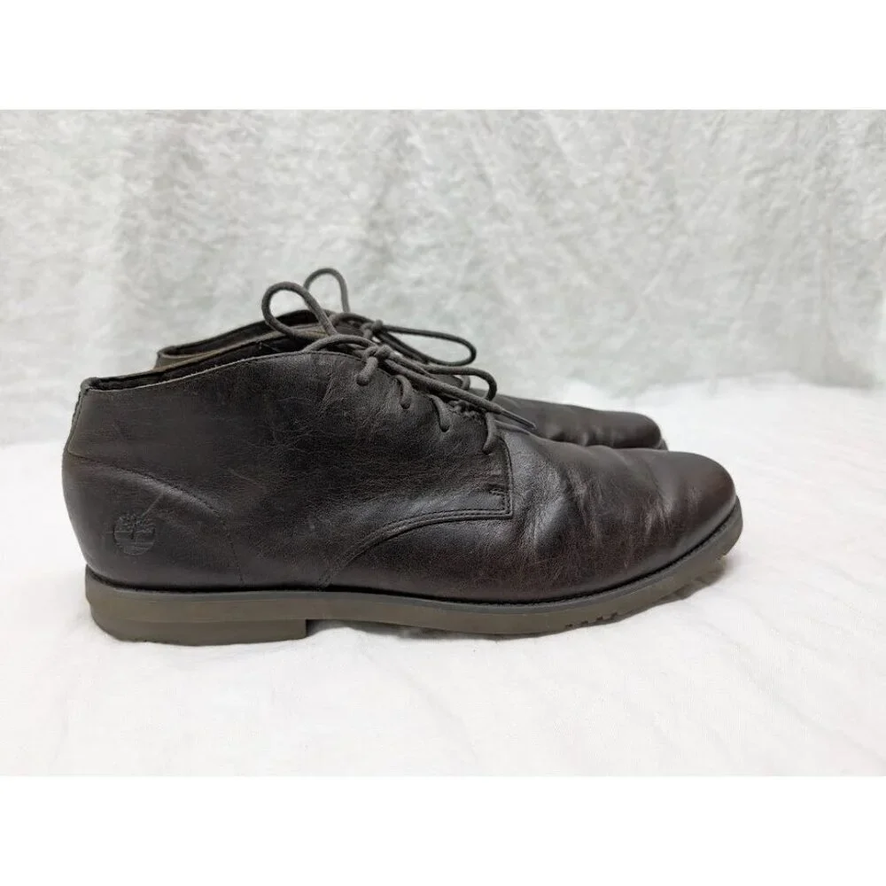 Timberland Yorkdale Chukka dark brown men's size 12 with Ortholite casual SH6